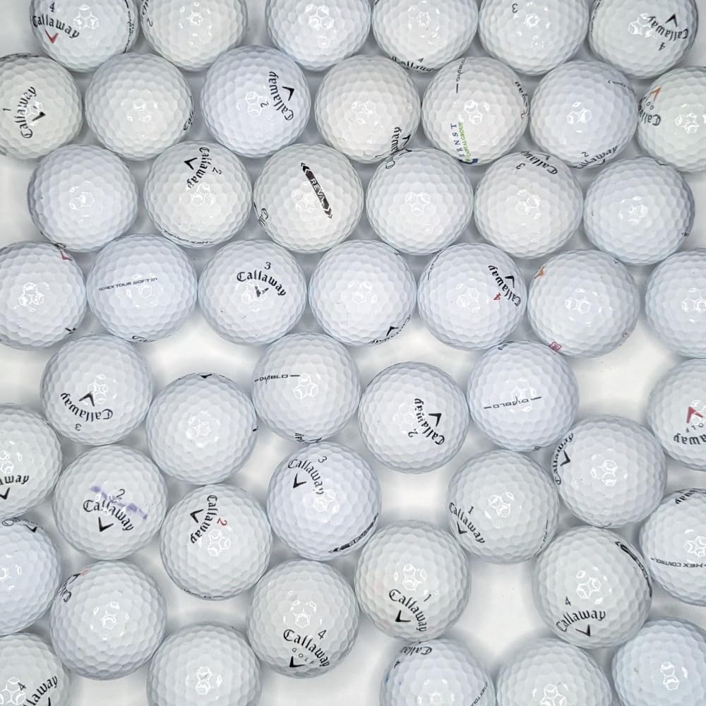 Recycled US course balls support sustainable golf shopping.