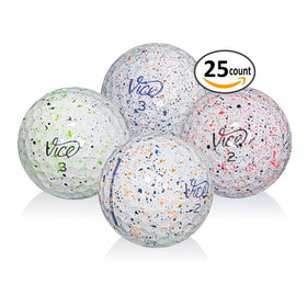 Afford-A-Ball Golf recycled Vice Drip balls ready for casual rounds.