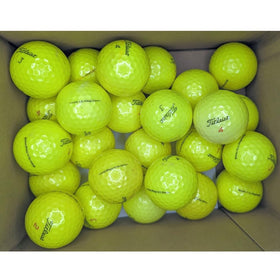 AFFORDABALL Used golf balls on course setup, great value for rounds.