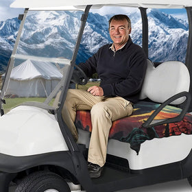 AFPANQZ Bigfoot golf cart seat towel keeps seats clean in damp weather