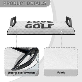 AFPANQZ easy-install design with armrest holes for quick setup.