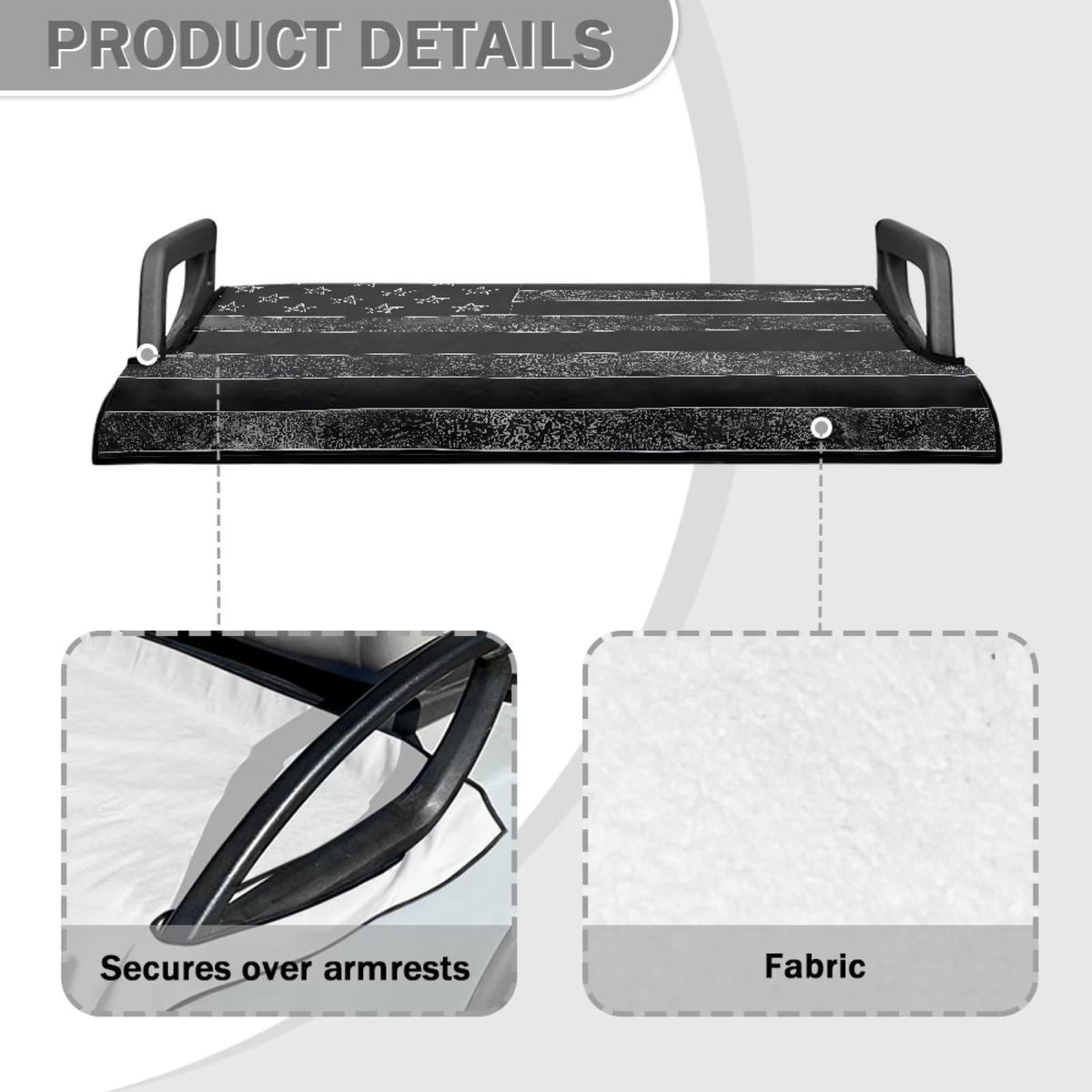 AFPANQZ Two-hole armrest design enables quick installation.