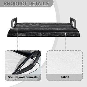 AFPANQZ Two-hole armrest design enables quick installation.