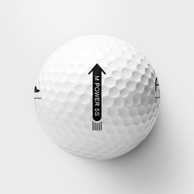 Agape MP5S ball in flight implies improved tee-off speed and distance.