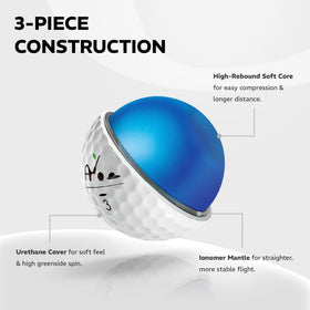 Agape MP5S five-piece construction highlights enhanced distance and control.