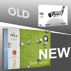 Agape VS3 urethane cover texture detail improves feel and greenside control.
