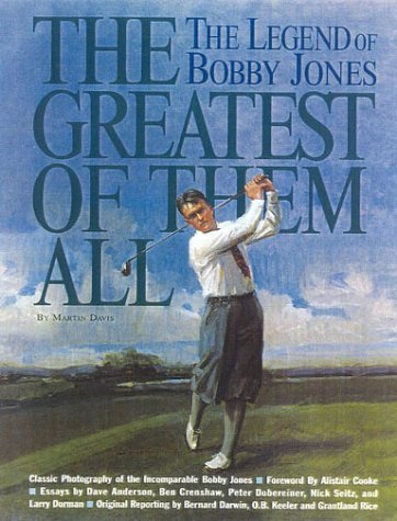AGI Bobby Jones book cover featuring golf legend, ideal coffee-table display and conversation starter