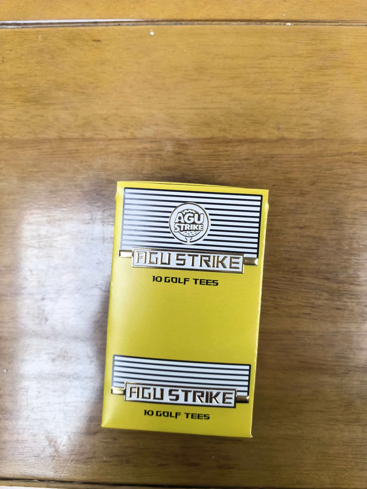 AGUstrike bamboo golf tees 83mm for steady drives and reliable tee height