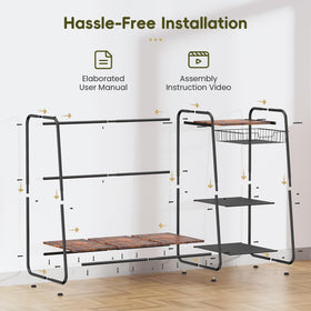 AGUstrike premium wood-steel build resists scratches and blends with decor.