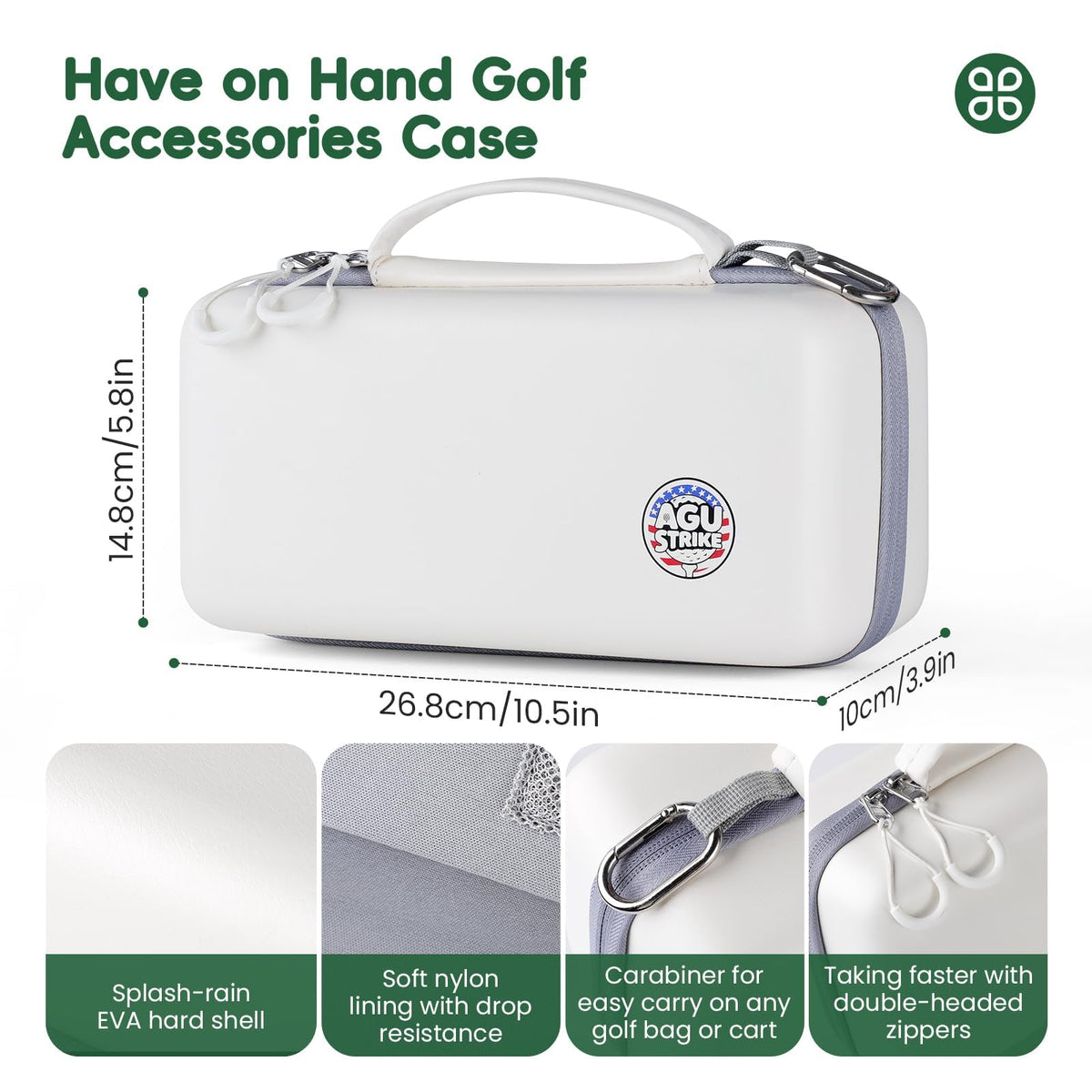 AGUstrike 3 golf balls offer reliable practice and play
