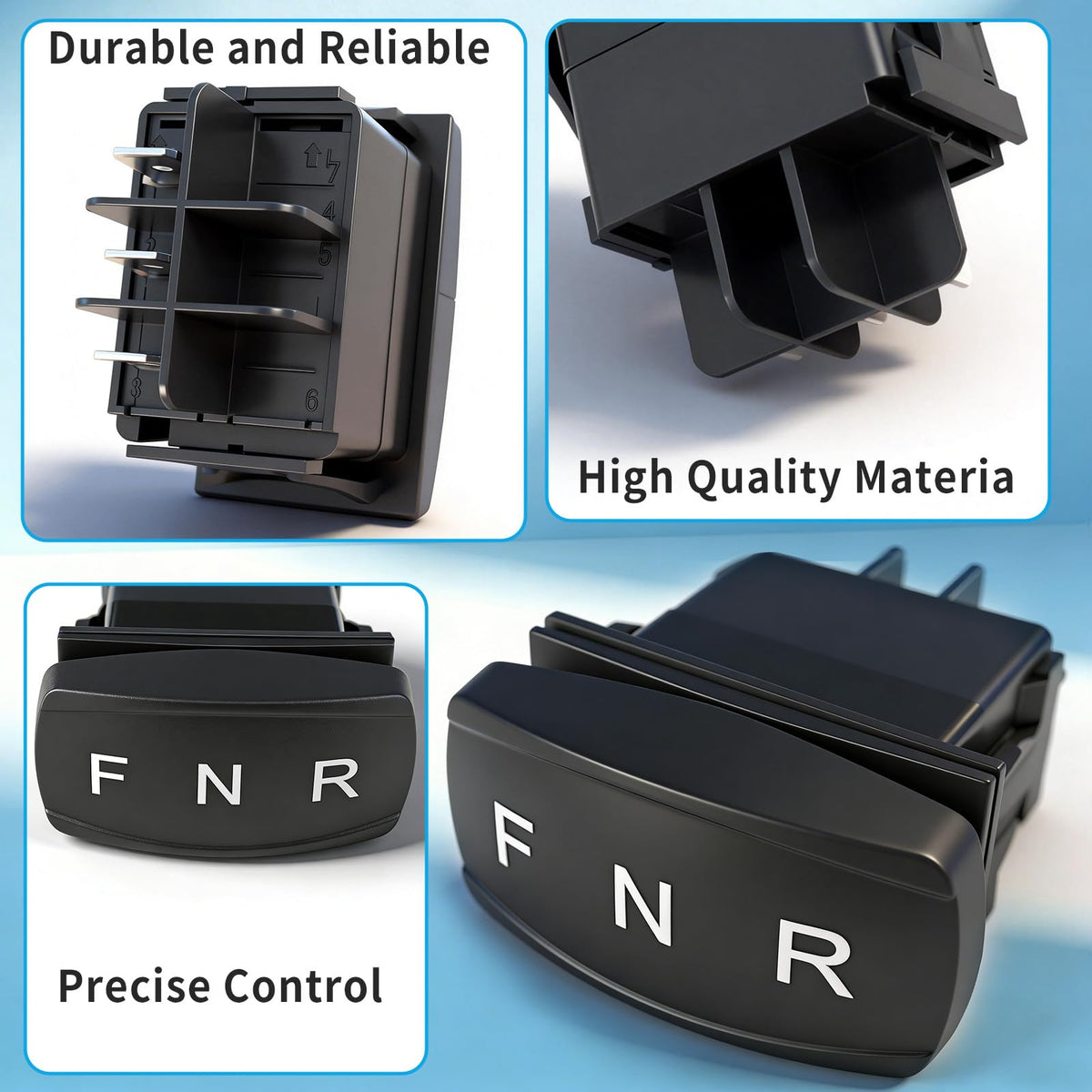 AHKWK FR-027 durable plastic and metal construction for long-term performance