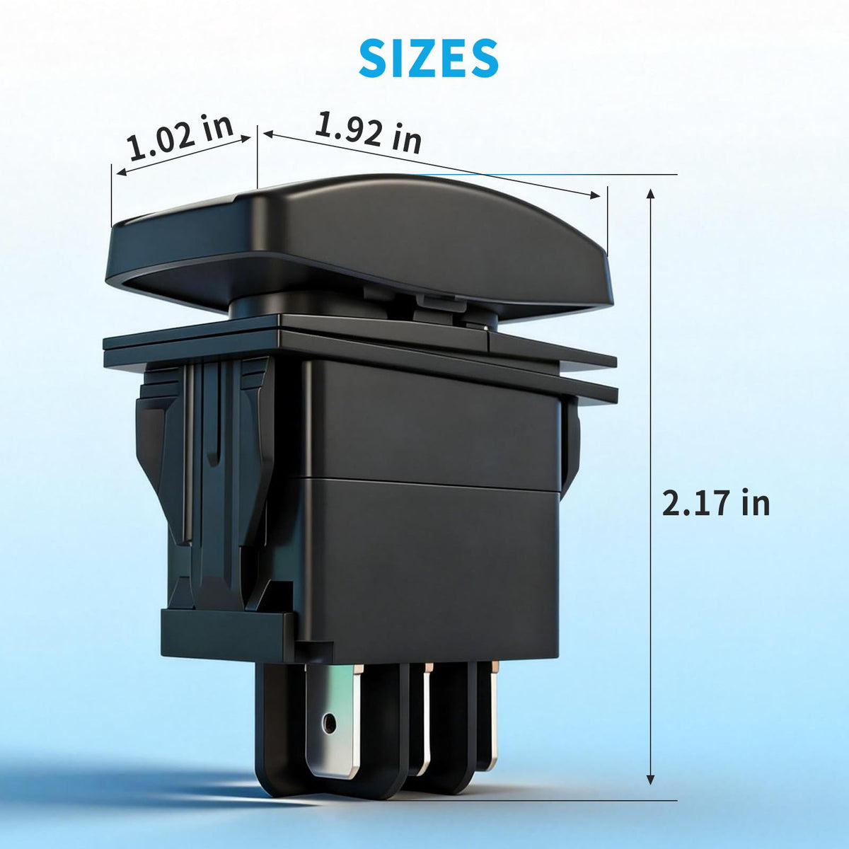 AHKWK FR-027 switch housing and metal plug with durable build for daily use