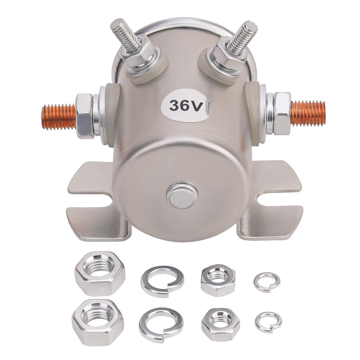 Replacement compatibility with Prestolite relays using the AHL solenoid.