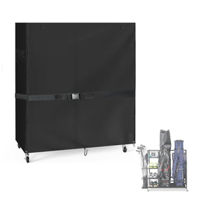 Aidetech golf bag storage cover front view with weatherproof protection for Mythinglogicl/Cozyman.