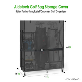 Aidetech cover side view highlighting durable 500D Oxford fabric.