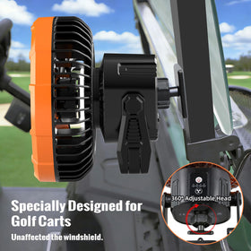 AIPSET 9 LEDs illuminate night trips on the golf course.