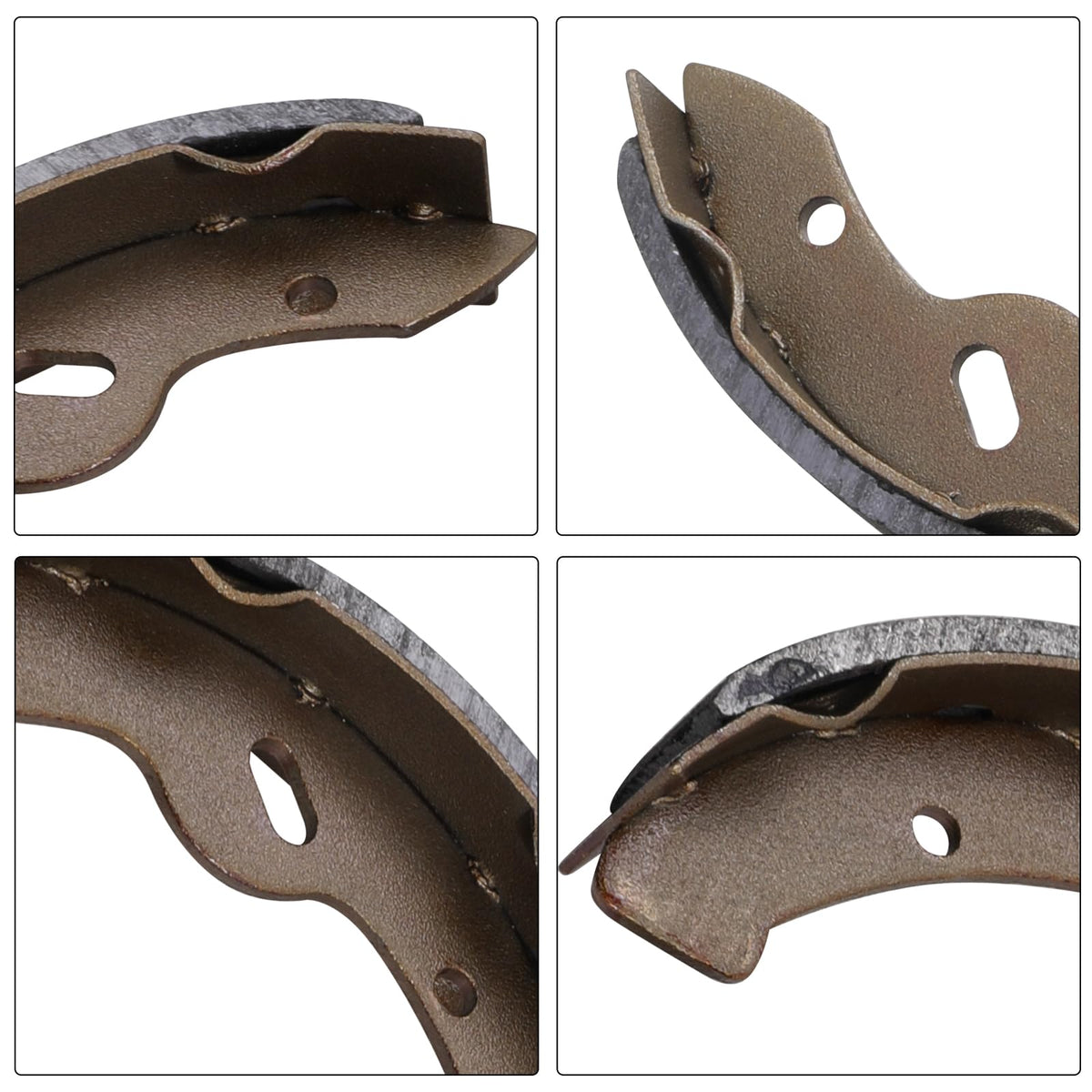 AIPSET brake shoes kit compatible with OEM EZGO numbers for easy replacement