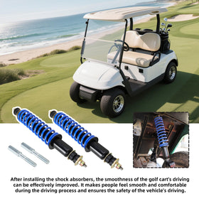 AIPSET coil-over design provides cushioned, stable handling on uneven terrain.