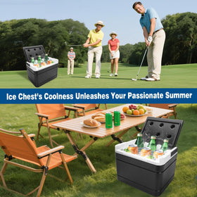 AIPSET 6L cooler provides convenient cold drinks on the go.