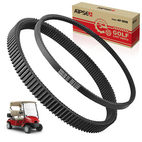 AIPSET drive belt for EZGO RXV showing robust 1in width for better clutch performance