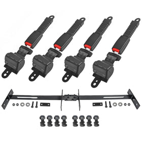 Easy-installation kit speeds mounting on compatible carts.
