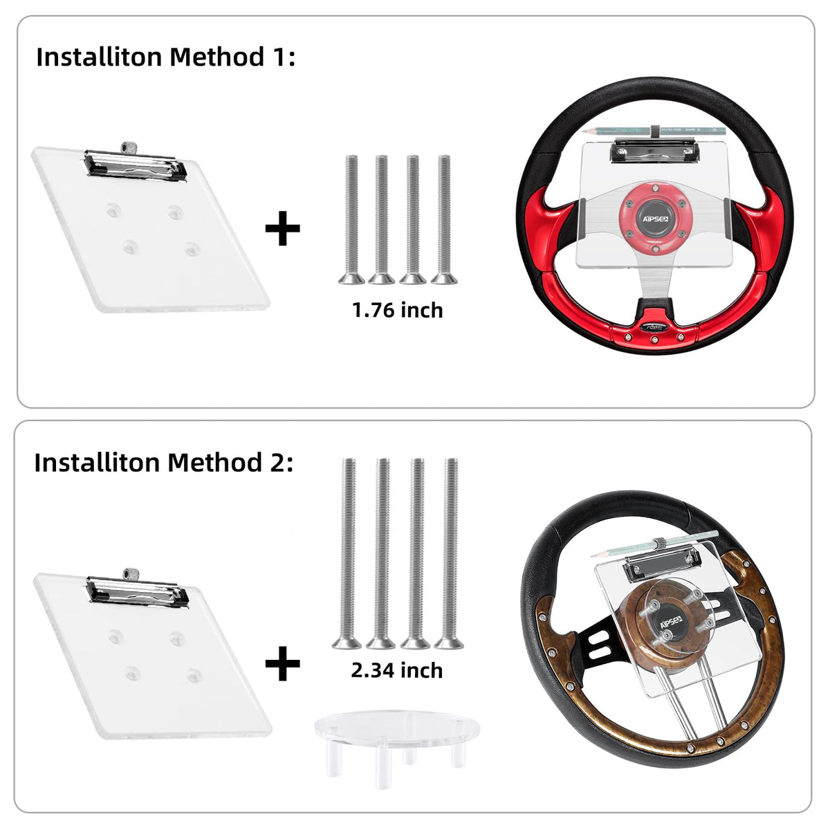 AIPSET EZGO Club Car Yamaha-compatible holder supports multiple brands