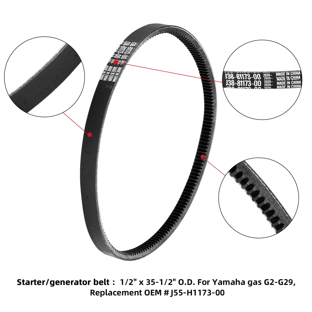 AIPSET anti-slip belt design for reliable traction during operation