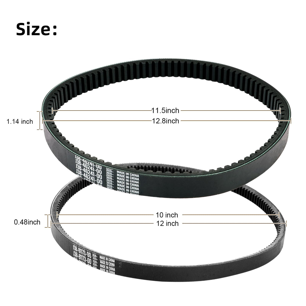 AIPSET belt material with aramid fiber and CR rubber for strength