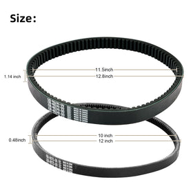 AIPSET belt material with aramid fiber and CR rubber for strength