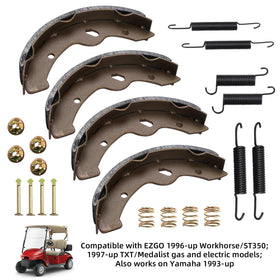 AIPSET ST350 brake shoes kit for safe, consistent deceleration