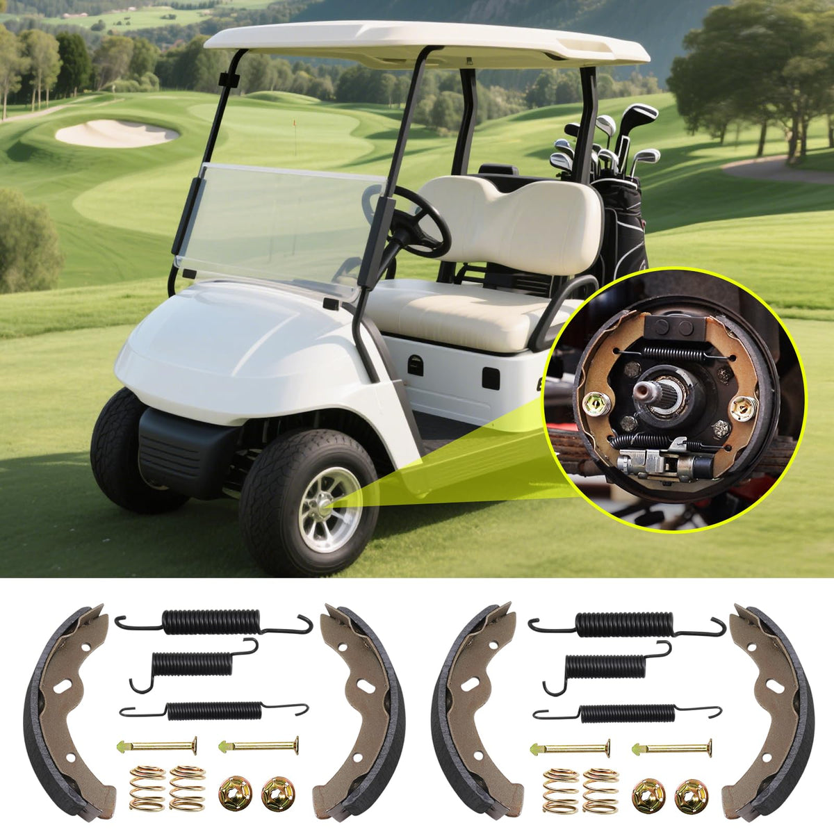 AIPSET Workhorse 800 brake shoes kit delivering durable fit and steady stopping