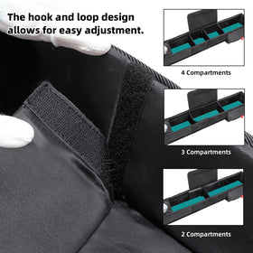 AIPSET dash tray organizer keeps essentials within reach.