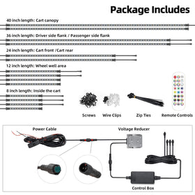 AIPSET 12V–80V compatibility with the included voltage reducer.