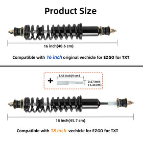 AIPSET packaging contents show two shocks and two extenders.