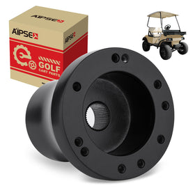 AIPSET steering wheel adapter for Club Car DS with a 5-6 hole hub ensures a reliable fit.