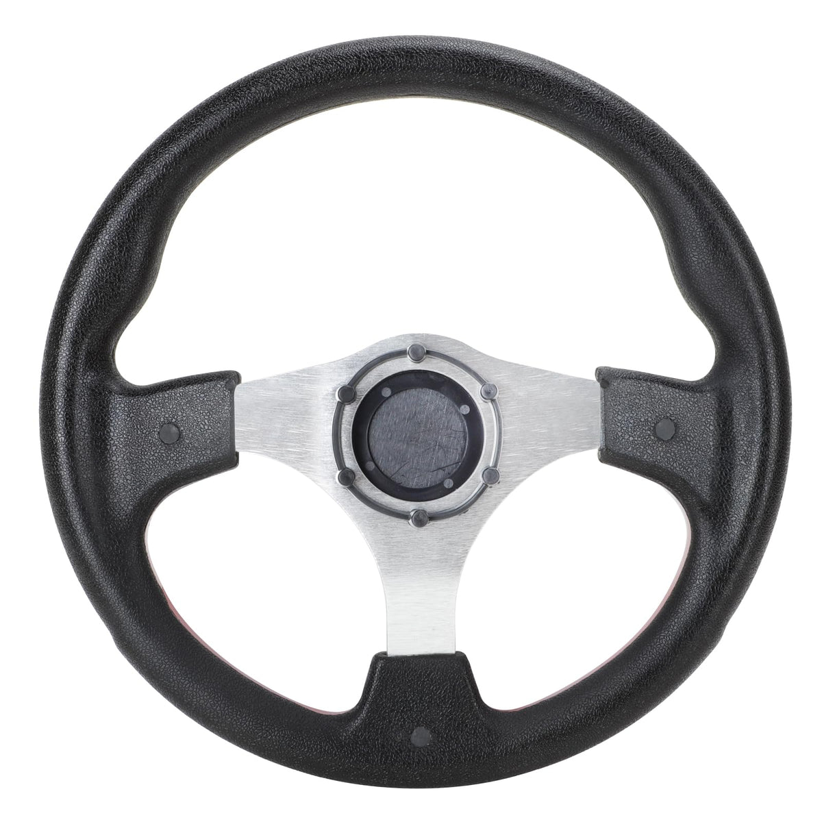 AIPSET red steering wheel adds sport styling to your golf cart