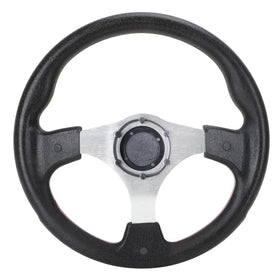 AIPSET red steering wheel adds sport styling to your golf cart