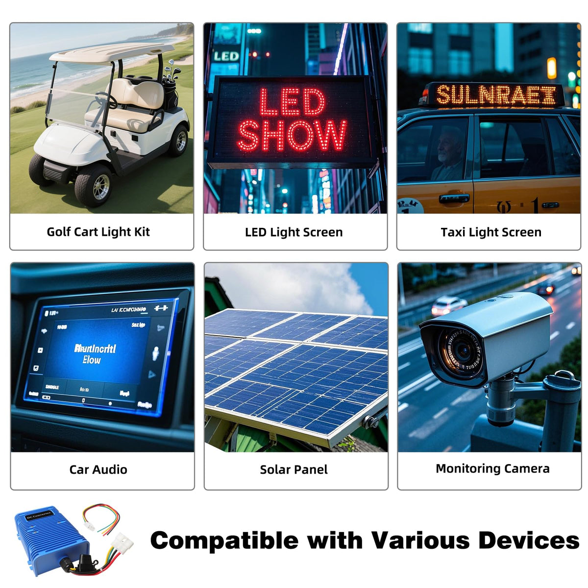 AIPSET aluminum-casing voltage reducer offering durable, weather-aware protection.