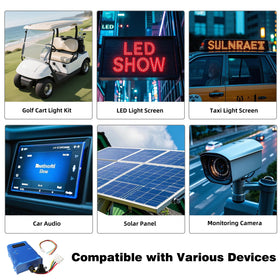 AIPSET aluminum-casing voltage reducer offering durable, weather-aware protection.