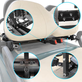 Heavy-duty construction of AIPSET seat belt kit for rugged use.