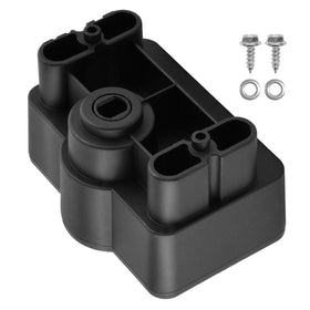 Installation step showing tow-run switch off and battery disconnected.
