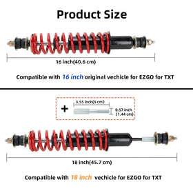 AIPSET two-shock pack for front and rear replacement.