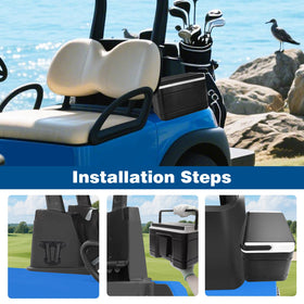 AIPSET portable ice chest being carried from cart to campsite.