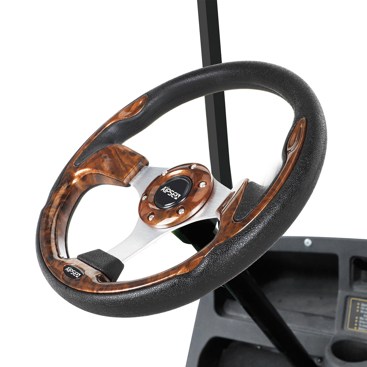 AIPSET ergonomic wheel shape supports comfortable handling
