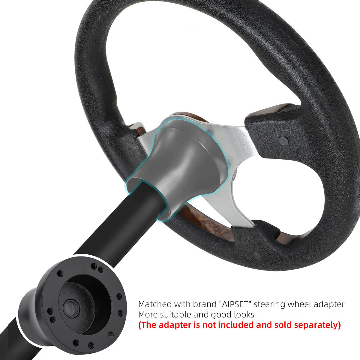 AIPSET decorative horn design maintains aesthetics