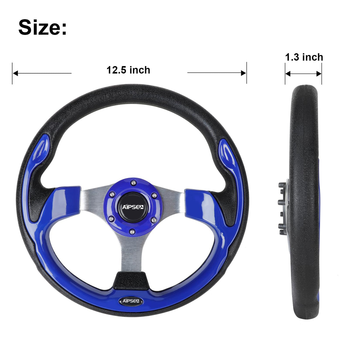 AIPSET wheel fitted to Yamaha G-series for easy handling.