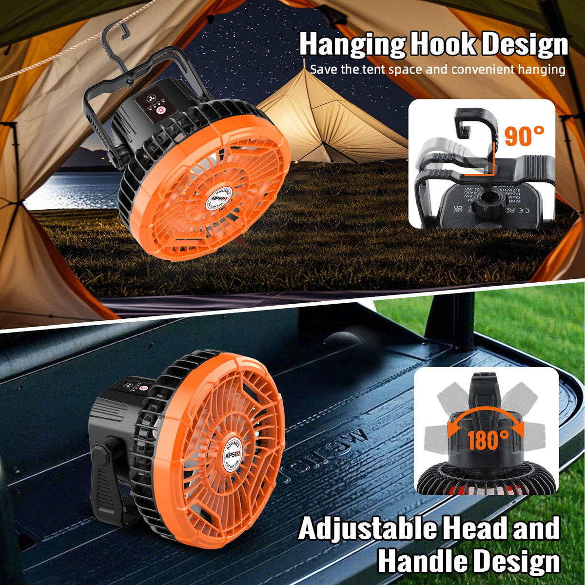 AIPSET strong airflow in a compact, portable package.
