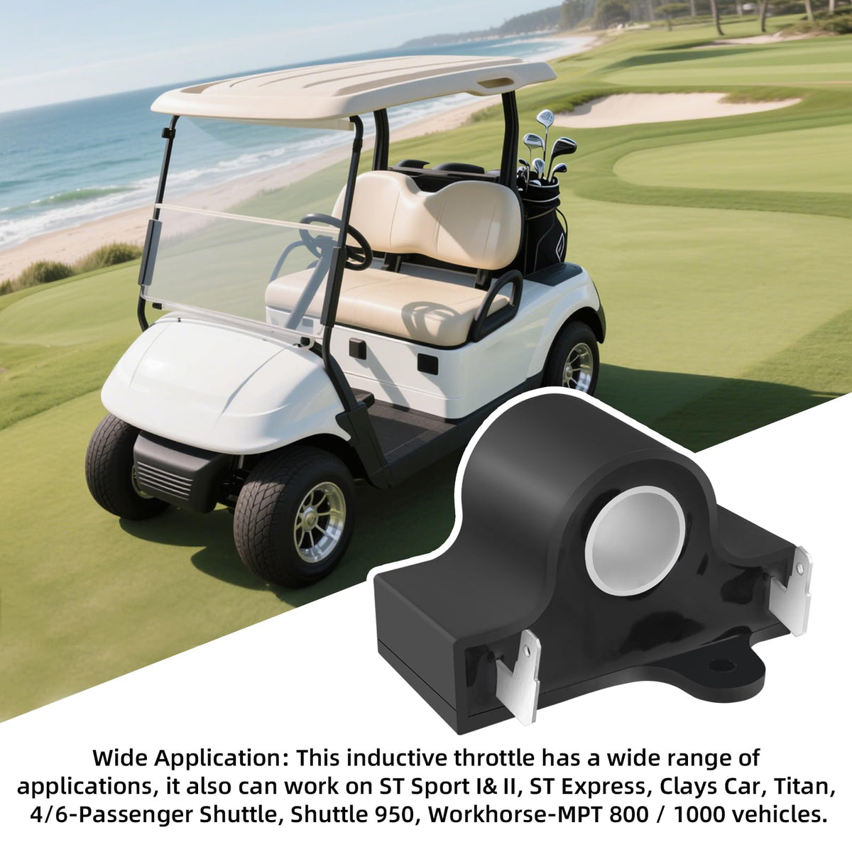 Sensor works with DCS and PDS controllers for smooth drive performance