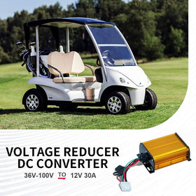 air2yun DC-DC 12V 360W wiring-copper view displaying high-conductivity cables.