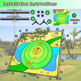 Airaperto Battle Golf backyard setup for family fun.